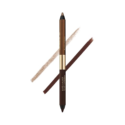 Est?e Lauder Smoke and Brighten Long-Lasting Waterproof Kajal Eyeliner Pencil Duo 0.03 Ounce