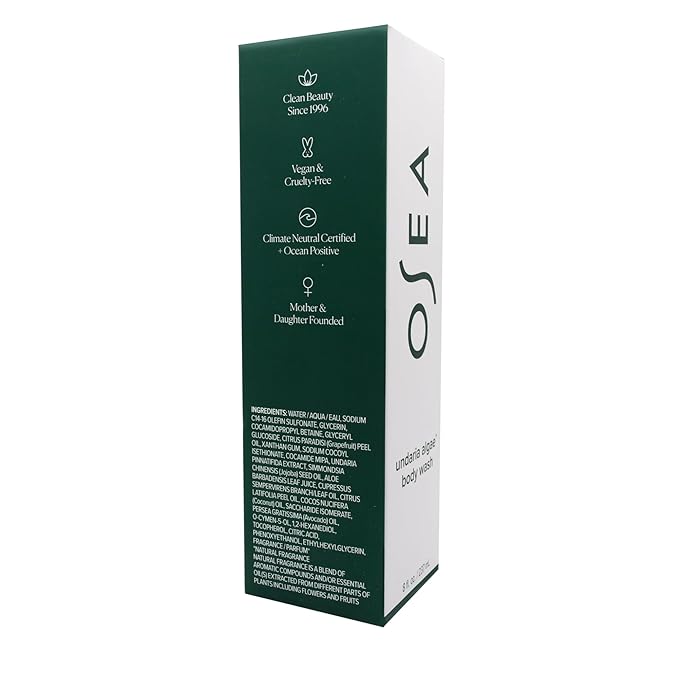 OSEA Undaria Algae??Body Wash 8 fl oz - Hydrating &amp Moisturizing Body Wash - Citrus Scented Cleanser