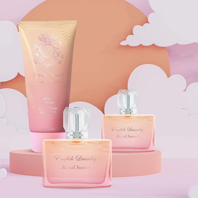 English Laundry Royal Sunset 3 Piece Gift Set EDP 3.4 fl. oz.