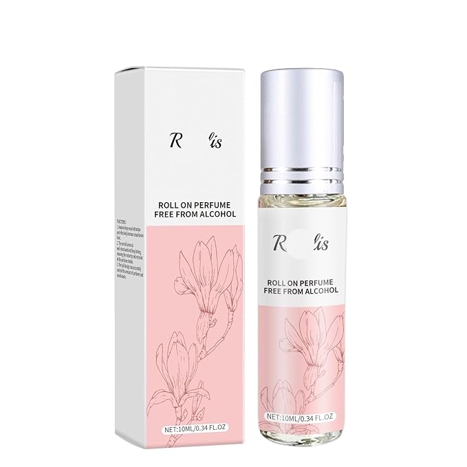 Elegant Orchid Roll-On Perfume - Long-Lasting Natural &amp Fresh Scent For Daily &amp Date Use Portable &amp Delicate Fragrance For All Occasions(2PCS)