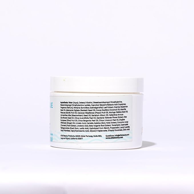 ALIIS Hair Masque &amp Butter ? Deep Moisture Treatment for Dry Damaged or Frizzy Hair | Restorative Plant-based Color-Safe Hair Mask | Sulfate-Free | 8 oz