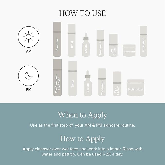 DRMTLGY Acne Cleanser - Oil-Free Salicylic Acid Cleanser &amp Face Wash for Acne Prone Skin