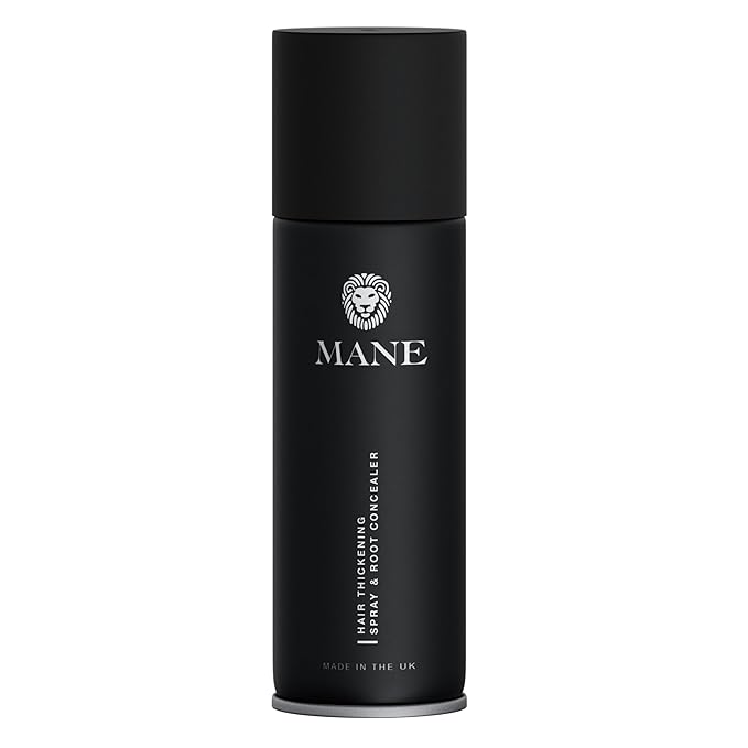 Mane Hair Thickening Spray &amp Root Touch Up Instantly Thicker Hair for Men &amp Women Fill in Hairlines and Hide Thinning and Fine Patches - Ash Blond 12 Colors (6.76 oz)