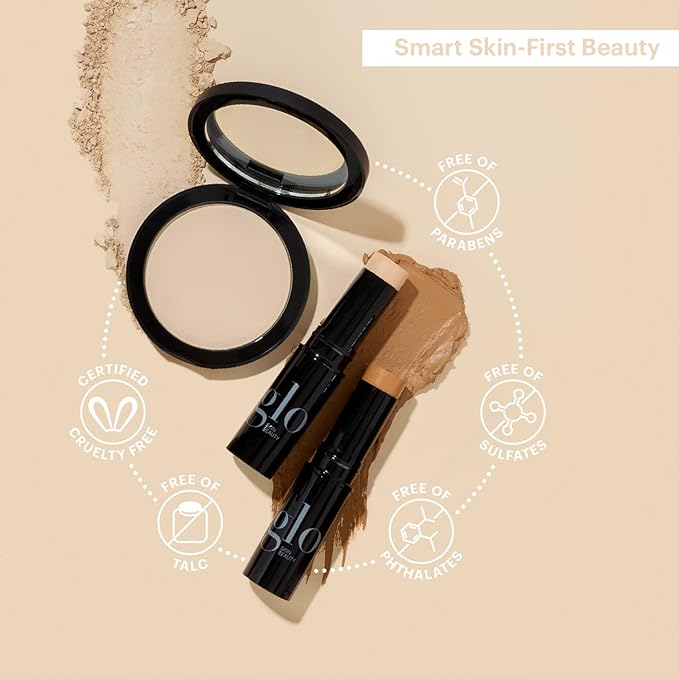 Glo Skin Beauty Cream Glaze Lip Crayon | New Neutral Shades Peach Nude (Bellini)