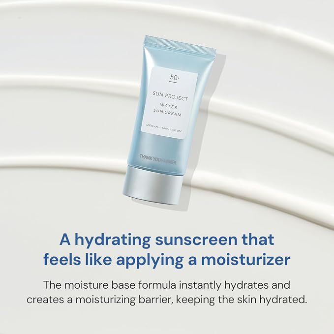 THANKYOU FARMER Sun Project Water Sun Cream 1.75 Fl Oz (50ml)
