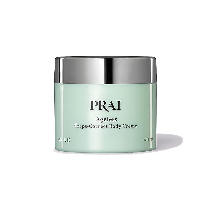PRAI Beauty Ageless Crepe-Correct Body Creme - Anti-Aging and Anti-Wrinkle Body Cream for Crepe Skin - Body Skin Care Products for Ageless-Looking Skin - 4 Oz