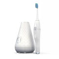 Tao Clean UV Sanitizing Sonic Toothbrush and Cleaning Station Electric Toothbrush Dual Speed Setting White