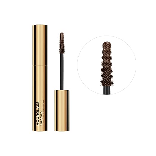 Hourglass Unlocked Instant Extension Mascara Tubing Mascara Dramatically Lifts Defines &amp Lengthens for Fanned-Out Lashes Natural-Looking Eyelashes for up to 16hrs of Smudge-Proof Flake-Free We