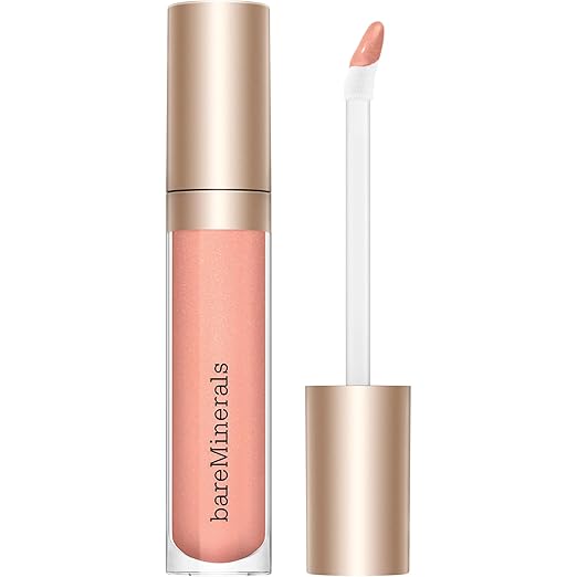 bareMinerals Mineralist Lip Gloss-Balm Hydrating Lip Gloss + Balm Hybrid Sheer Glossy Lip Balm No Stickiness Improves Lip Smoothness Vegan