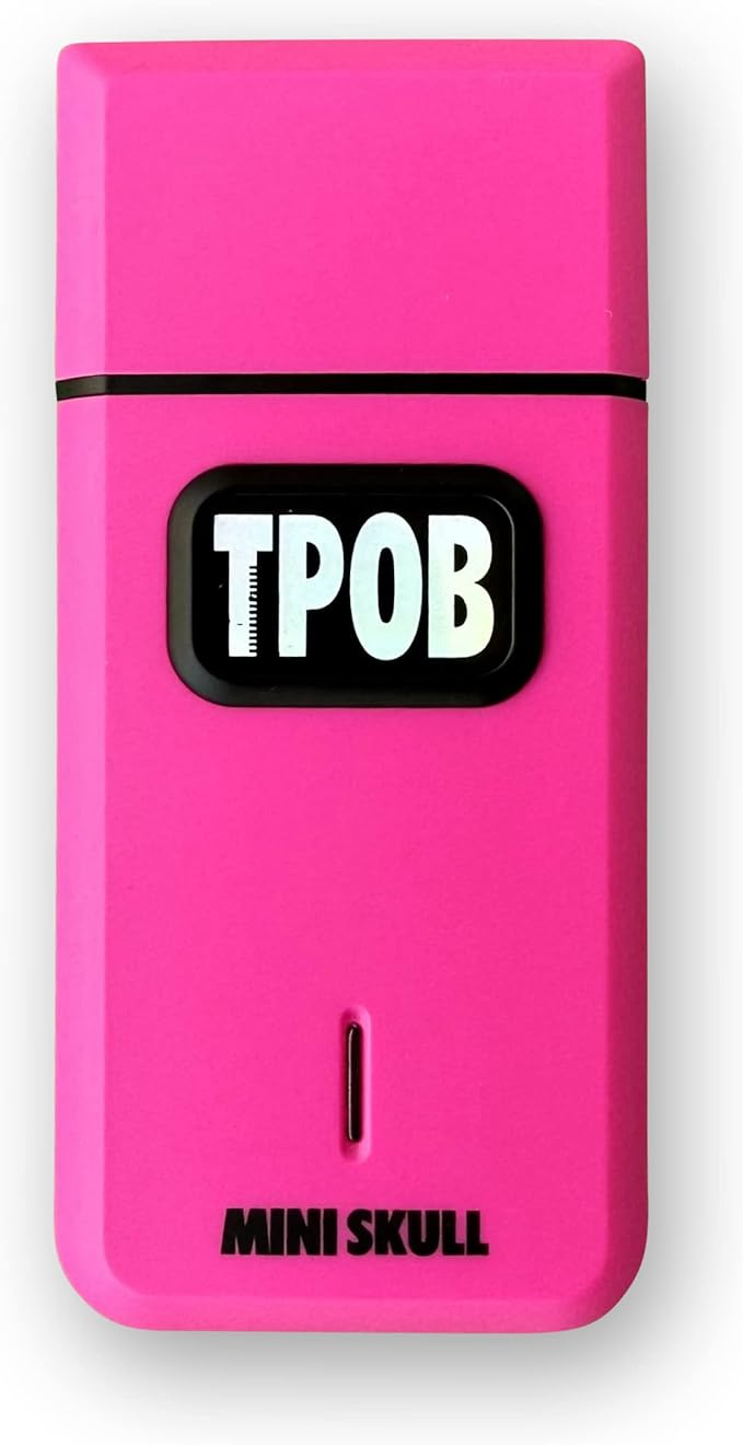 TPOB Mini Skull Single Shaver Compact Design That can fit in Your Pocket with a Turbo Charged Motor Perfect for Both Professional and at-Home use (Candy)