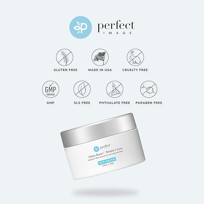 Perfect Image Hydra-Repair Wrinkle Cream for Face (Post Peel) Anti Wrinkle Cream with Matrixyl 3000 Argireline Hyaluronic Acid and Natural Botanical Extracts