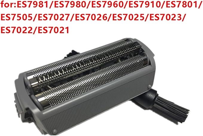 Outer Foil ScreenCompatible For Panasonicfor ES7981 ES7980 ES7960 ES7910 ES7801 ES7505 ES7027 ES7026 ES7025 ES7023 ES7022 ES7021(Black)