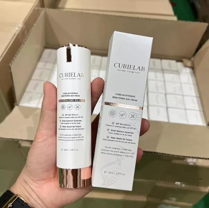 KOREA CURIELAB INTENSIVE SUN CREAM 50ml/169 fl.oz. SPF 50+ PA++++ Moisturize and Adhere Smoothly to Skin without Stickiness