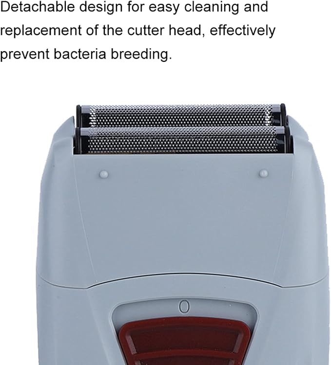 Electric Hair Clipper Rechargeable Men Electric Hair Clipper Trimmer Double Head Reciprocating Shaver