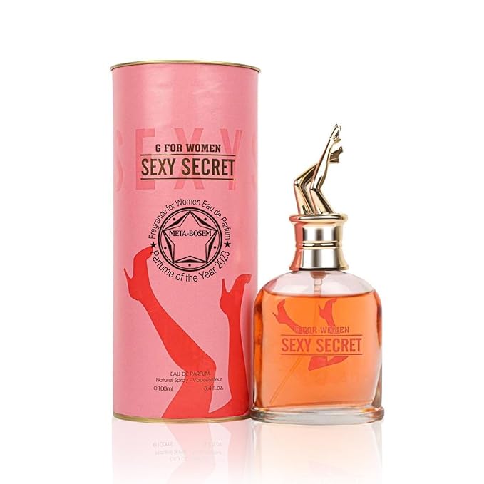 META-BOSEM G for Women Sexy Secret/Le Rouge/Menage a Trois 3-Pc Perfume Set Collection Fragrance Classic Bottle Eau de Parfum Natural Spray - Floral Scent (Pack of 3) Each 3.4 Fl Oz Total 10.20 Oz