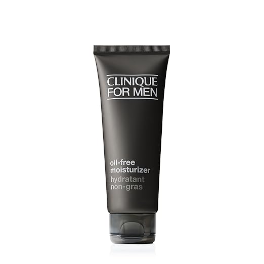 Clinique For Men Oil-Free Hydrating Face Moisturizer With Barley Sunflower + Cucumber | For Oily Skin Types 3.4 Fl Oz