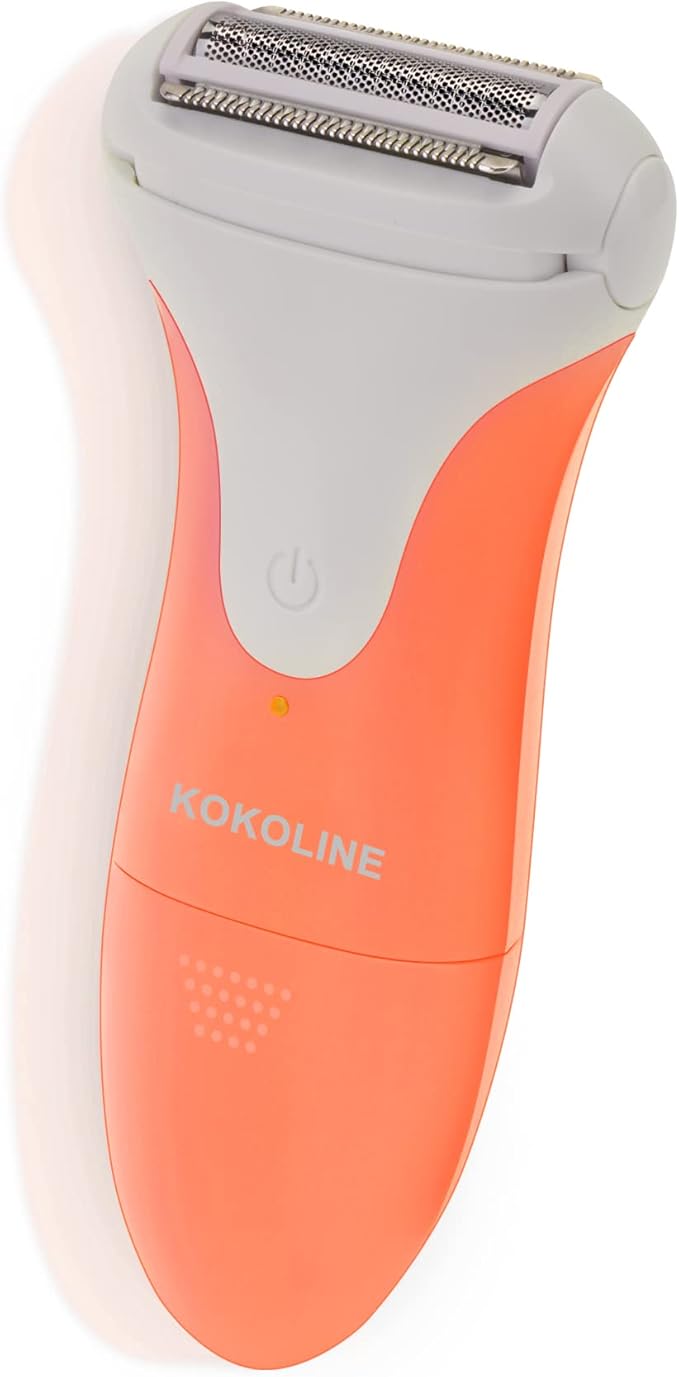 Women's Electric Shaver &amp TrimmerWet Dry Painless Razor for LegsBikini Underarms Hypoallergenic Foil Shaver with Bikini TrimmerCordless Waterproof for Shower Travel Giftcrous/iu8n
