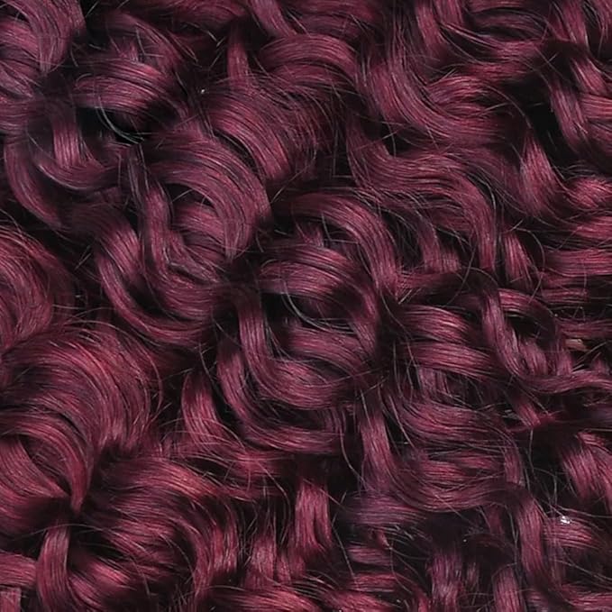 Burgundy Bundles Human Hair 99j Bundle Human Hair 99j Burgundy 3 Bundles 20 22 24 inch Wine Red Water Wave Bundle