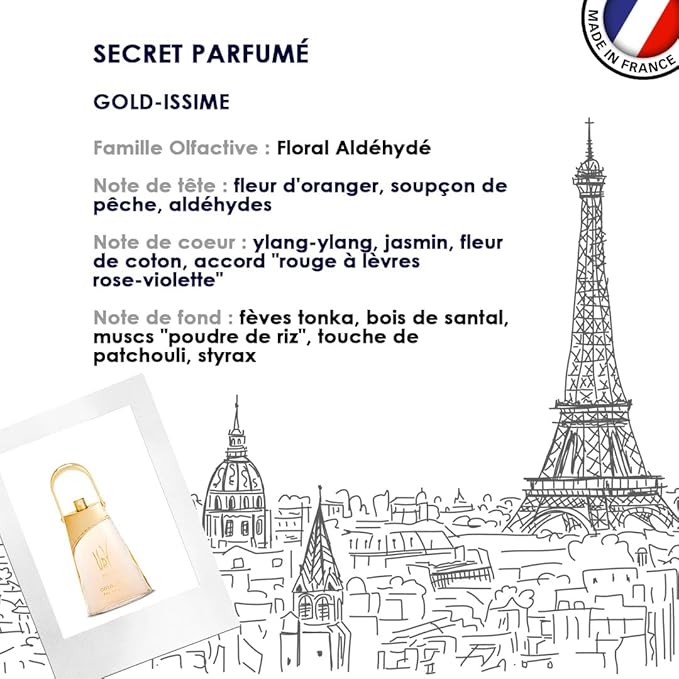 Udv Gold Issime By Ulric De Varens For Women. Set-eau De Parfum 2.5 OZ &amp Deodorant Spray 4 OZ