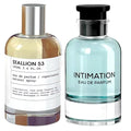 Unisex's Bundle Stallion 53 EDP Spray 3.4 onzas &amp Intimation Eau de Parfum Spray 34 onzas - Spicy Woody Citrus Aromatic- Long Lasting