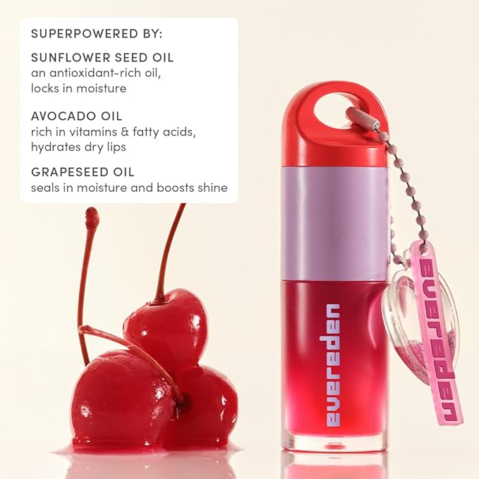 Evereden Kids Fragrance Gift Set ? 3 Hair &amp Body Mists + Tinted Lip Oil | Clean Vegan Non-Toxic Scents for Girls &amp Teens | Fun Self-Care Gift Box with Aesthetic Collectible Bottles