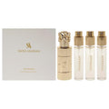Swiss Arabian Gharaam for Unisex - 4 Pc Mini Gift Set 3 x 10ml Perfume Spray 1 Metal Case