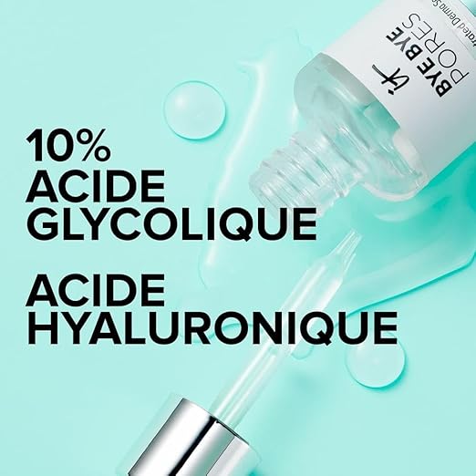 IT Cosmetics Bye Bye Pores 10% Glycolic Acid Face Serum - Visibly Minimizes Pores In 1 Week &amp Gently Exfoliates to Help Refine Skin?™s Texture - With Hyaluronic Acid for Hydration -1 Fl. Oz