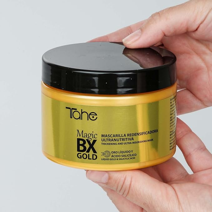 Tahe Magic Bx Gold Ultra-Nourishing Redensifying Hair Mask with Liquid Gold 300 ml