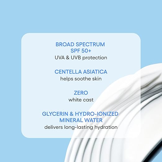 LANEIGE Hydro UV Defense Sunscreen SPF 50+: Hypoallergenic &amp Dermatologist-Tested Korean Broad Spectrum Sun Protection with No White Cast