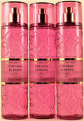 3-Pack Gift Set Fine Fragrance Mist COVERED IN ROSES 8oz Body Spray Mist Bottle (24 oz total)