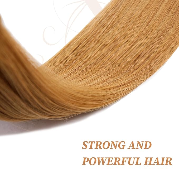 Clip in Hair Extensions Real Human Hair for White Women Caramel100% Natural Premium Remy Human Hair 16 Inch 10pcs 85g/SetStraight Clip Hair Extensions with Double Weft