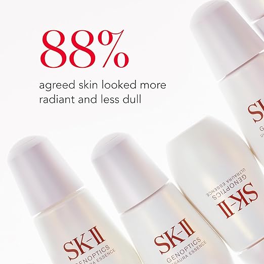 SK-II GenOptics Essence Brightening Serum - Radiance Boosting Face Serum to Target Sun Spots Dullness &amp Uneven Texture - Improves Natural Regeneration for Youthful Skin (1.7 oz)