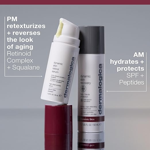 Dermalogica Dynamic Skin Retinol Facial Serum with Multi-Retinoid Complex Skin Retexturizing and Improving Skin Health