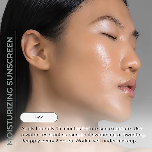 COSMEDIX Hydrate Plus Sunscreen with Broad Spectrum SPF 17 - Moisturizing Face &amp Body Sun Screen for Travel &amp Daily Skin Care - Sunblock for Skin Elasticity Dewy &amp Radiant Glow No White