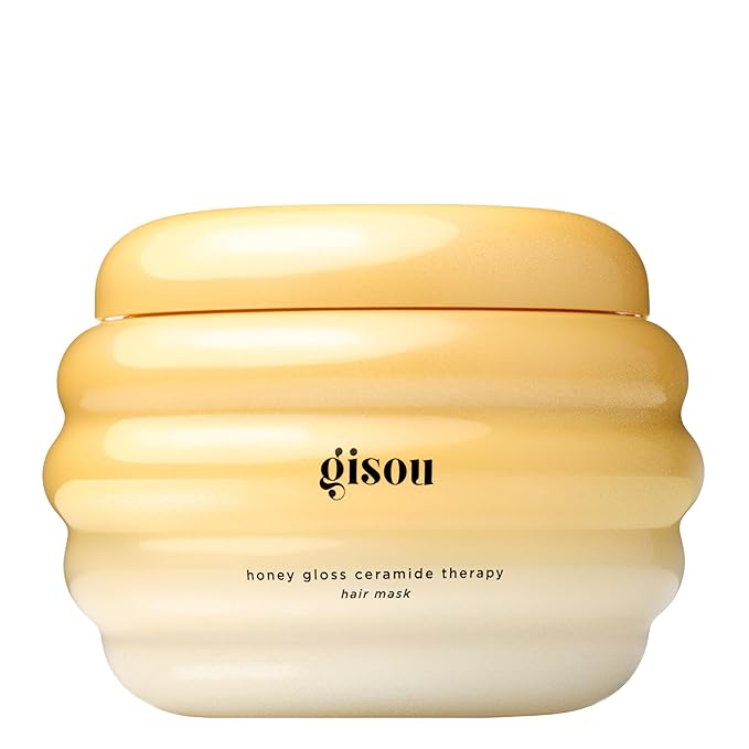 Gisou Honey Gloss Ceramide Therapy Hair Mask ? Deep Repair &amp Hydration with Mirsalehi Honey Ceramides &amp Hyaluronic Acid 7.8 fl oz
