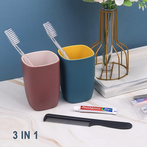 100 Pack Disposable Toothbrushes with Toothpaste and Comb for Homeless Individually Wrapped10g Travel Toothpaste7inch Black Hair CombSoft Bristle Toothbrush for HotelAirBnbShelterCharity