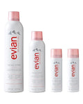 BRUMISATEUR Evian Facial Spray 24/7 Kit - Hydrating Mineral Water Mist for Face &amp Skin - Refreshes Makeup Sets &amp Tones - Travel-Friendly Sizes for Daily Moisture Boost