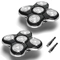 2Pack Shaver Replacement Head Compatible with Remington Balder Pro Head Shaver ModelSPR-XR7000with 2 Sweeping Brush