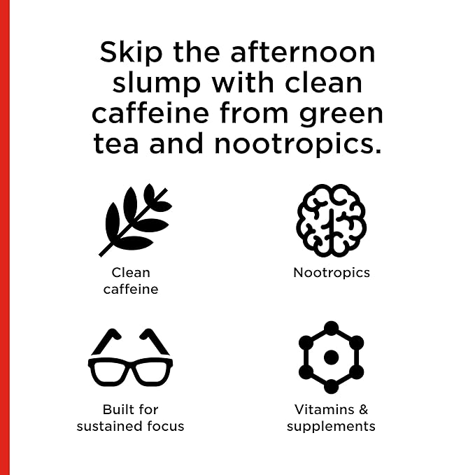 FOCUSAID ZERO SUGAR Nootropics Blend Alpha-GPC GABA 100mg Natural Caffeine from Green Tea Yerba Mate Vitamin B-Complex Keto-Friendly No Artificial Sweeteners 12 Fl Oz (Pack of 12)