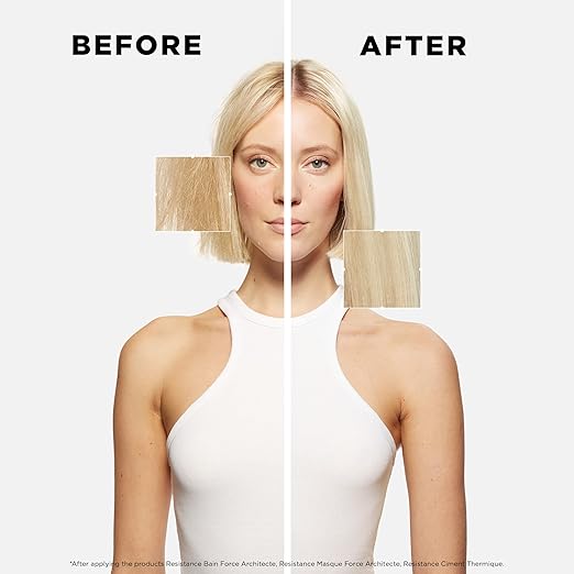 Kerastase Resistance Force Architecte Reconstructing Hair Mask For Dry and Damaged Hair - Strengthens and Prevents Breakage With Ceramides &amp Pro-Keratin Complex