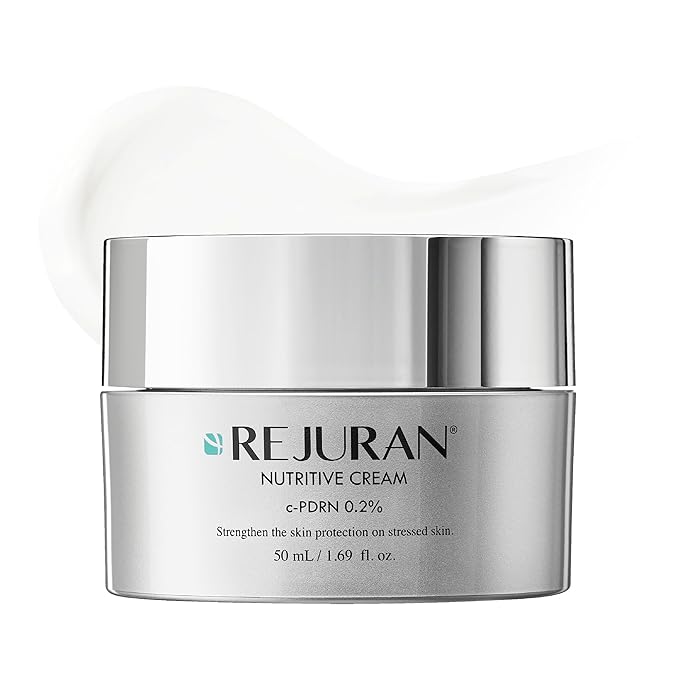 REJURAN® Nutritive Cream c-PDRN® ? Salmon DNA Facial Moisturizer for Nourishing Deep Hydrating. Achieve Radiant Youthful Glass Skin. Korean Skincare Clinically Developed (1.69 fl oz)