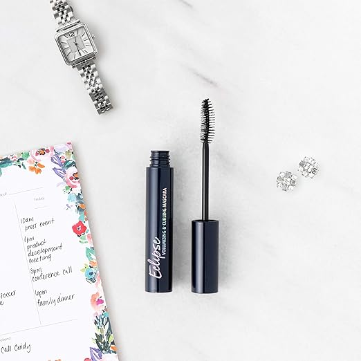 Lune+Aster Eclipse Volumizing &amp Curling Mascara | Tubular Mascara That Won't Flake or Smudge