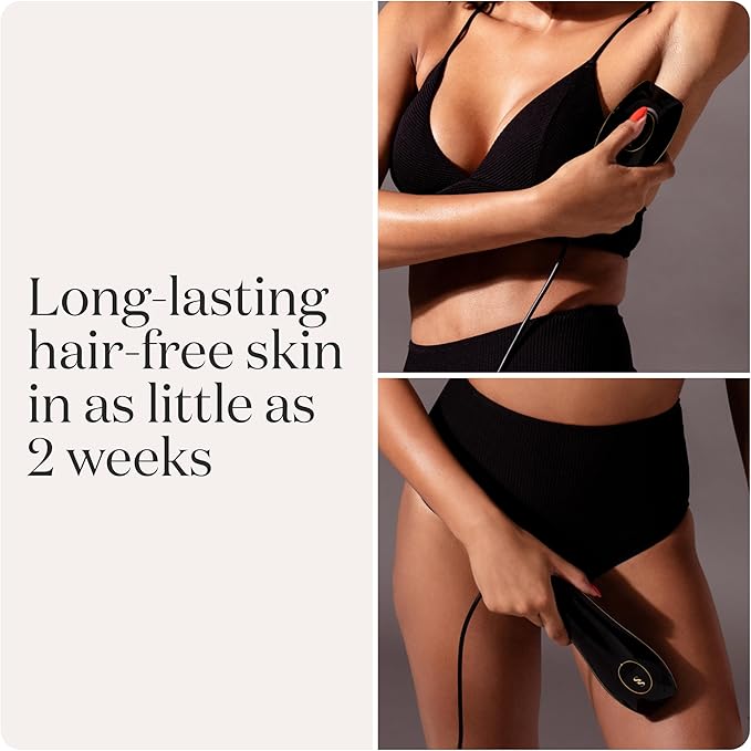 SmoothSkin Pure Fit IPL Hair Removal Device ? At-Home Laser Hair Removal for Women &amp Men Visible Results in 2 Weeks Includes Precision Head Safe for Face &amp Body Long-Lasting Hair Reduction