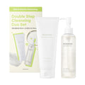 mixsoon Double Cleansing Set- 2-Step Routine Centella Foam &amp Bean Cleansing Oil Gentle Deep Clean and Hydrating Care 150ml / 5.07 fl.oz. 195ml / 6.59 fl.oz. Korean Glass Skin Care
