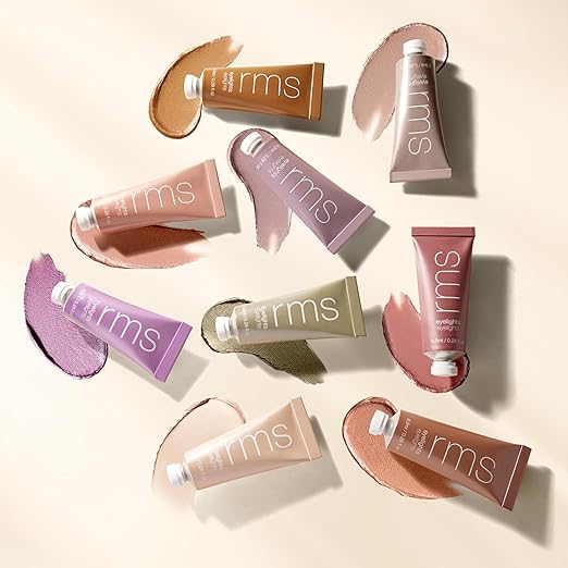 RMS Beauty Eyelights Cream Eyeshadow Long-Wear Hydrating Creamy Eyeshadow for Luminous Buildable Natural Color Smudge-Resistant Blendable Formula in Multiple Shades 0.23 oz