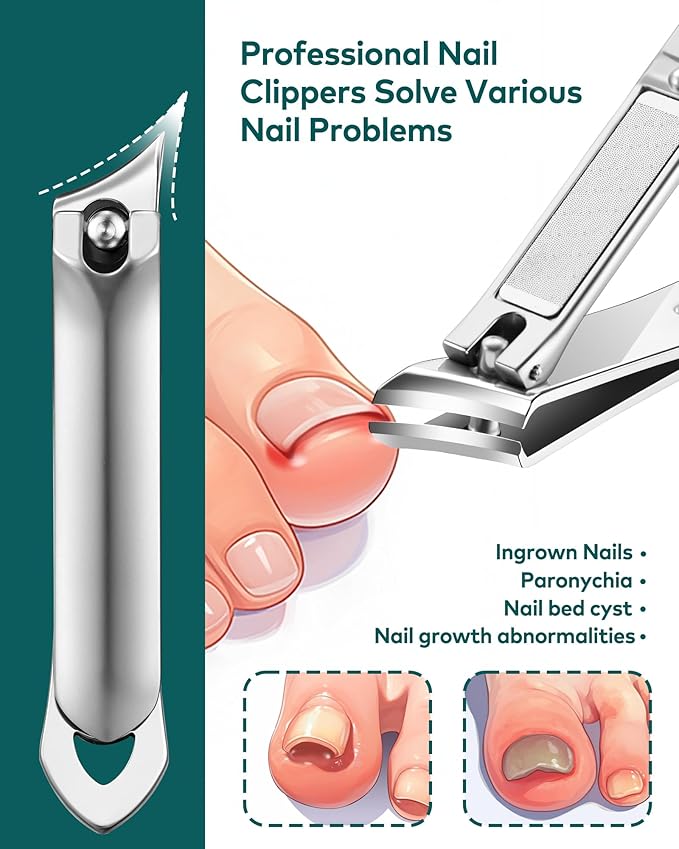 MR.GREEN Manicure Kit 10 in 1 German Stainless Nail Clippers Set Professional Personal Nail Care Kit Manicure Pedicure Set Portable Travel Nail Kit with Exquisite Leather Case for Men &amp Women