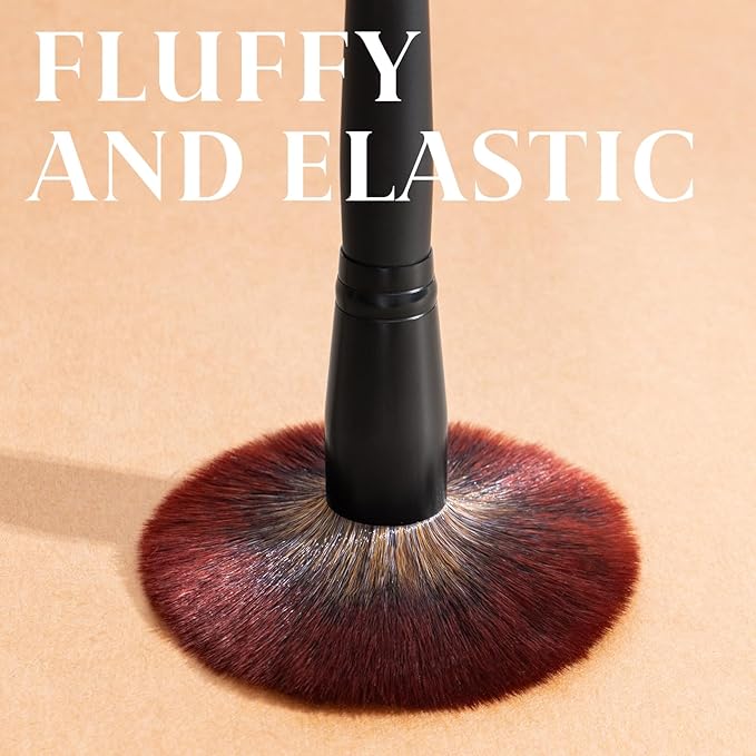 ZAMEL 26Pcs Black labeled Makeup Brushes Set ProfessionalFull Face ULTRA SOFT Hair Makeup Brush Set Contains large powder Foundation Ultimate Blending Make up Brush set Blush Concealers Eyeshadow
