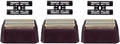 Professional 5 Star Series Finale Shaver Replacement Foil and Cutter Bar Assembly Compatible with wahl Foil Heads 7031-100/7043-100Fit for #8061 8164 Shaver (red 3 Pack)