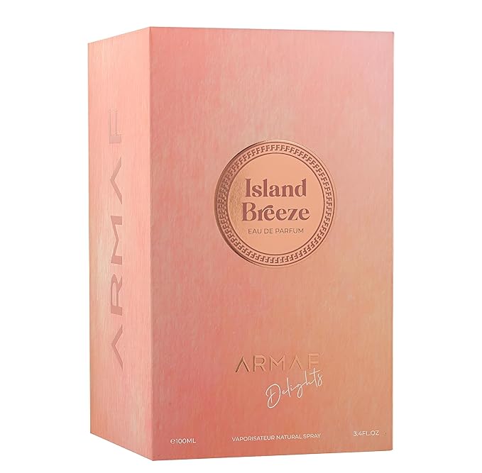 Armaf Island Breeze ? Fruity Floral Musky ? Eau de Parfum Spray Long-Lasting Fragrance for Women 3.4 Ounce / 100 ml
