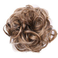 Hair Accessories 1 Pack Synthetic Donut Bun Messy Bun Hair Slices Curly Wavy Headbands Women Bun Wig Synthetic Wig Hair Extensions Hair Pieces For Women(9H19)